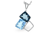 B242-79761: NECK 10.60 BLUE TOPAZ 10.73 TGW