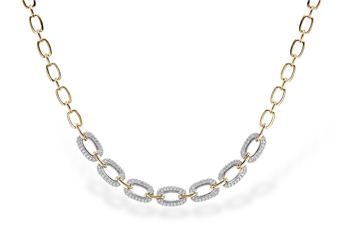 B328-19752: NECKLACE 1.95 TW (17 INCHES)