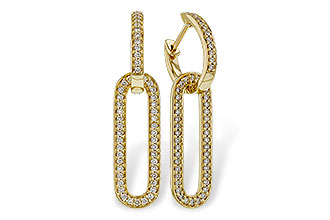 B329-12543: EARRINGS .54 TW