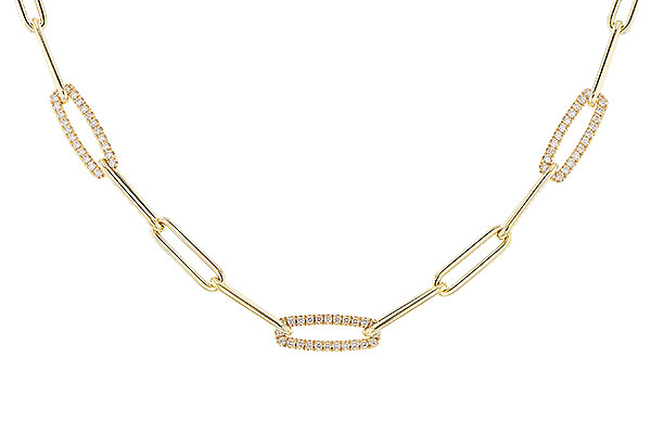 C328-18907: NECKLACE .75 TW (17 INCHES)