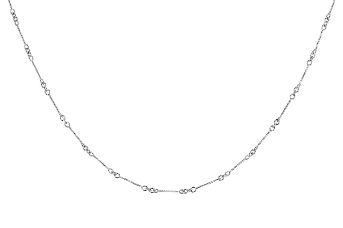 C329-09743: TWIST CHAIN (16IN, 0.8MM, 14KT, LOBSTER CLASP)