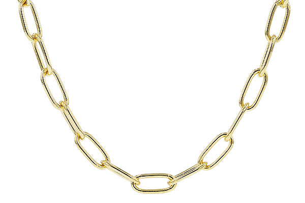 E328-24334: PAPERCLIP SM (18", 2.40MM, 14KT, LOBSTER CLASP)