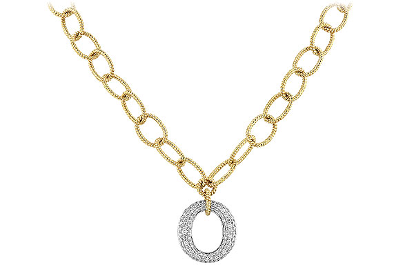 H244-56124: NECKLACE 1.02 TW (17 INCHES)