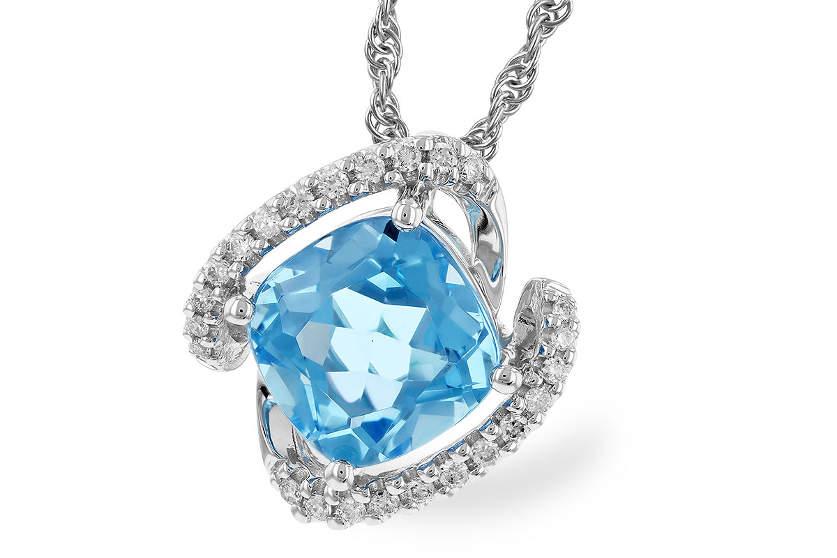 H328-22515: NECK 2.61 BLUE TOPAZ 2.72 TGW