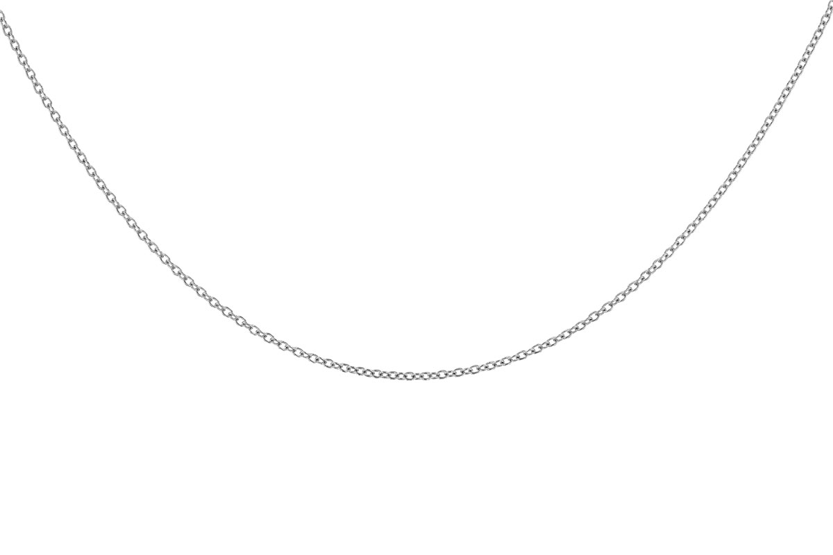 H328-25215: CABLE CHAIN (20IN, 1.3MM, 14KT, LOBSTER CLASP)