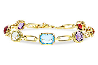 H329-13415: BRACELET 8.87 TW SEMI-PREC (GT,CIT,AMY,G.AMY,BT)