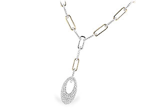 G328-22461: NECKLACE 1.05 TW